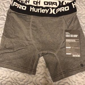Hurley dri-fit compressions with tags new
